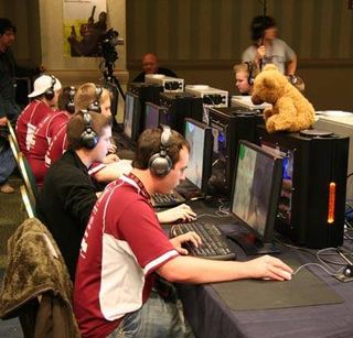 Team Complexity faces off against their archrival, 3D. Teddy bears aside, there was nothing cute and cuddly about this match.