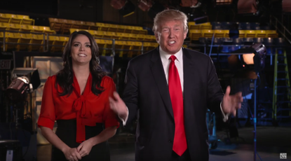 Donald Trump in a promo video for SNL