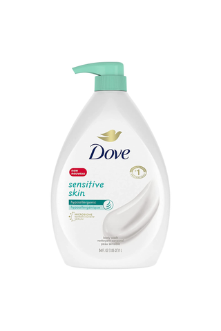 Dove Hypoallergenic Body Wash To Moisturize Sensitive Skin Body Wash For Sensitive Skin Sulfate and Paraben Free 34 oz