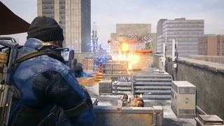 An extraction occurs in the darkzone in The Division Resurgence