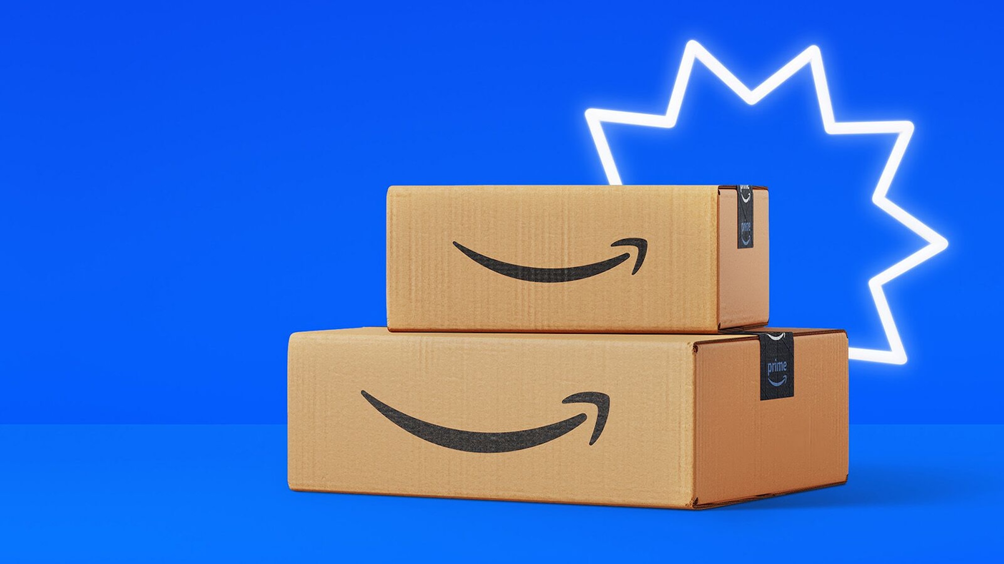 Two Amazon Prime boxes