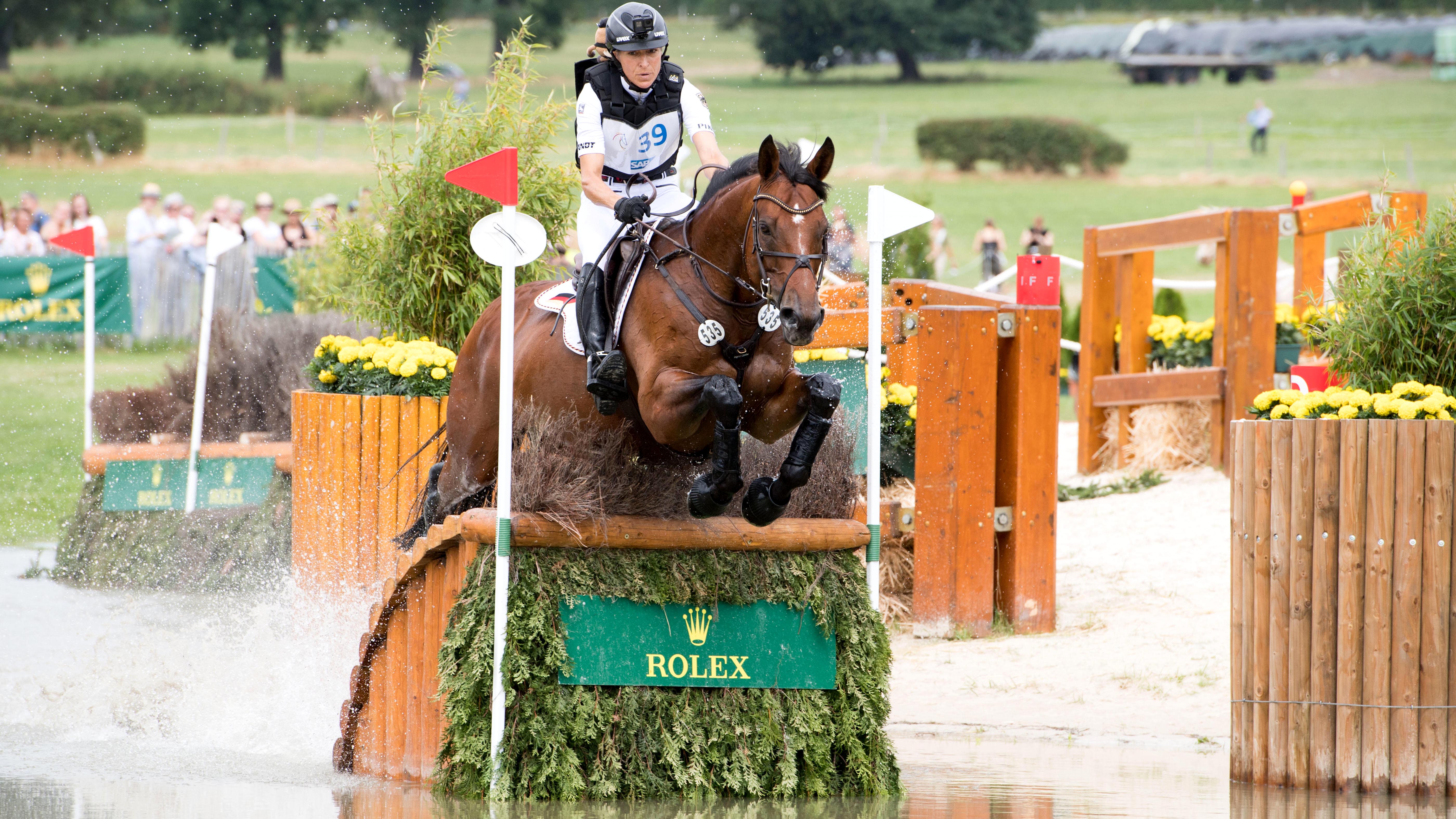 Ingrid Klimke Tokyo Olympics &ndash; the Olympic dream is over for Ingrid (pictured at Aachen 2019) due to an injury