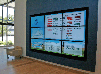 X2O Media’s Xpresenter Powers Digital Video Wall at Novus International Corporate Headquarters