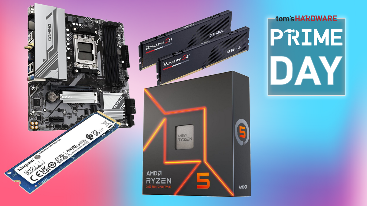 Get a CPU, motherboard, RAM, and SSD for $329 — Ryzen 5 7600X combo deal on Newegg saves $180