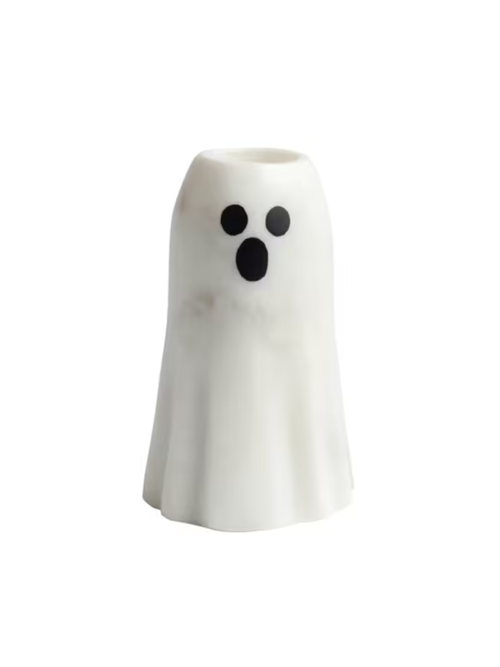 Ghost Marble Taper Holder