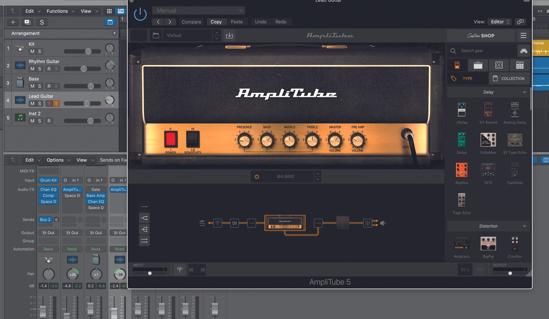 How to use effects pedals in Amplitube 5 MusicRadar