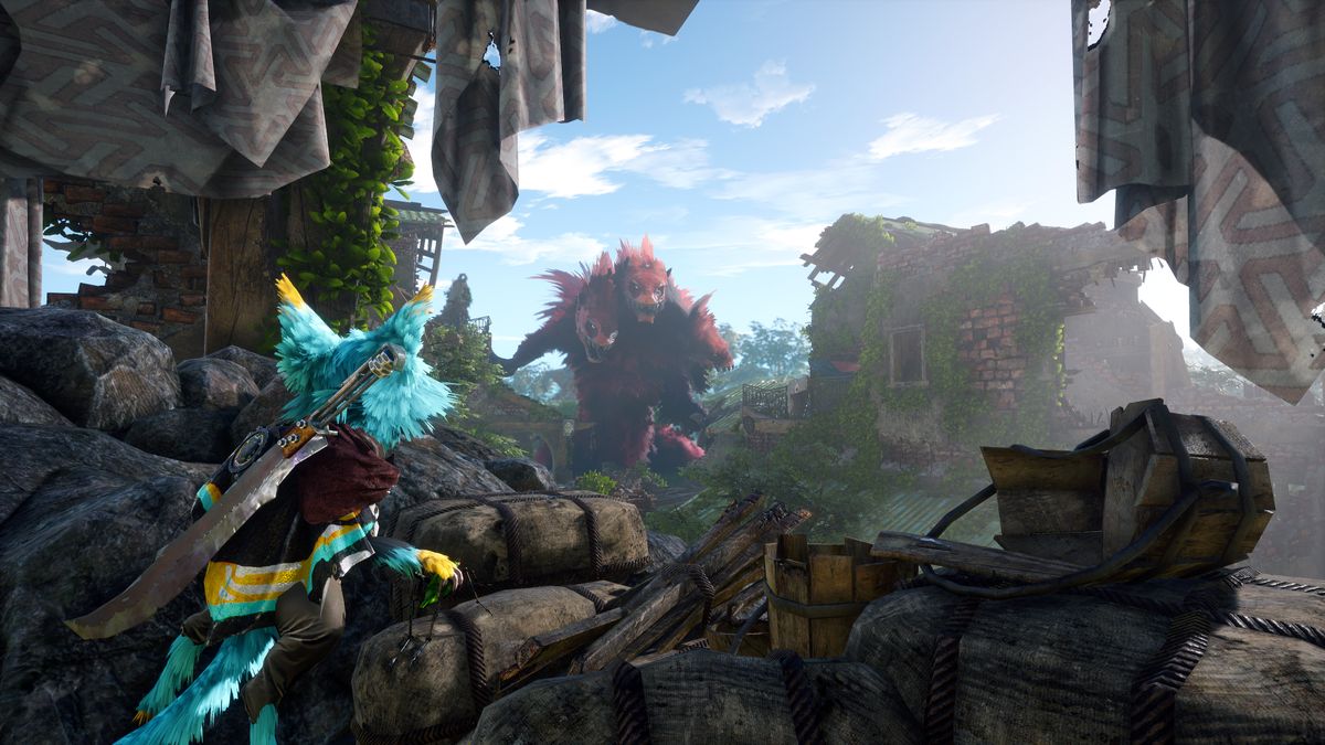 Biomutant's bouncy mushrooms hint at a surprisingly bonkers open world ...