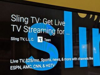 Sling TV Play Store Android TV
