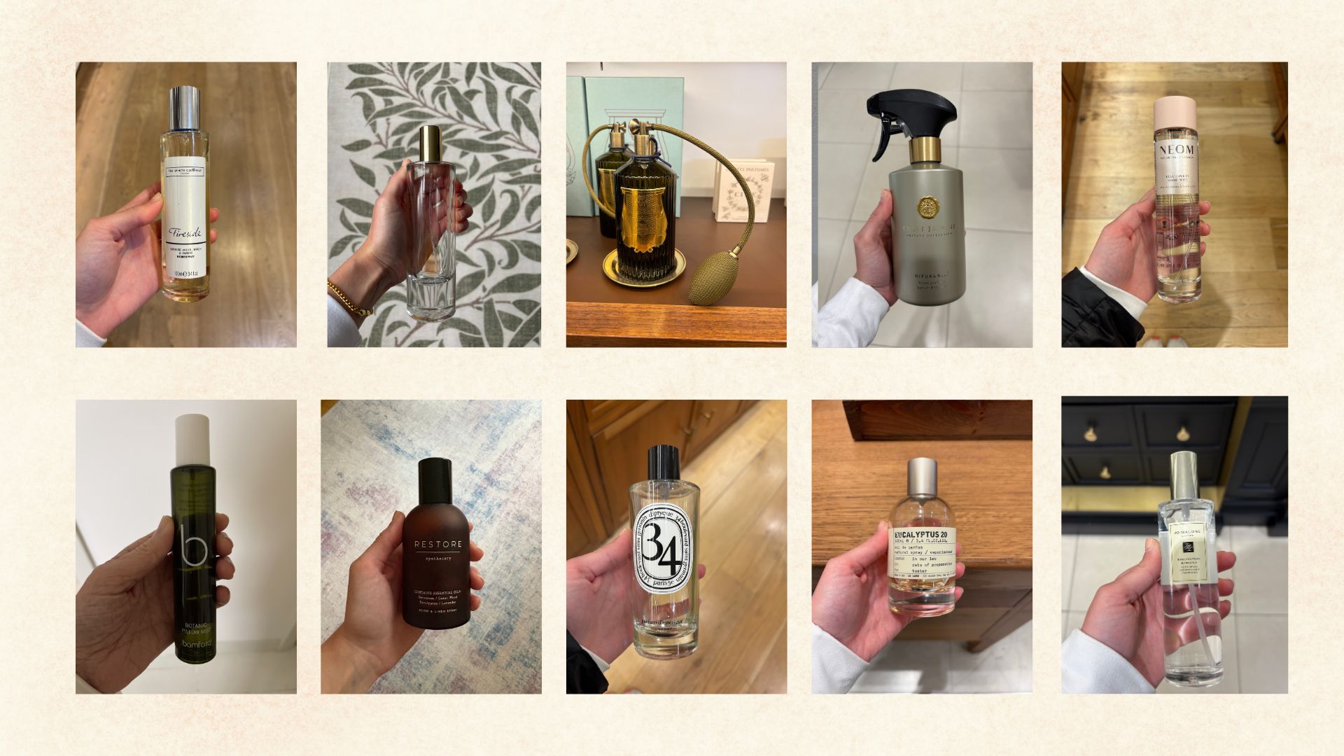 The best room sprays: bamford, M&amp;amp;S, Jo Malone, Diptyque, The White Company, and Malin + Goetz as well as others