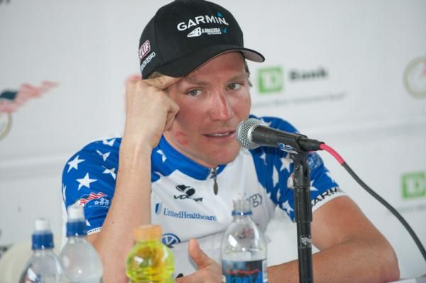 David Zabriskie (Garmin-Barracuda) talks about the big win.