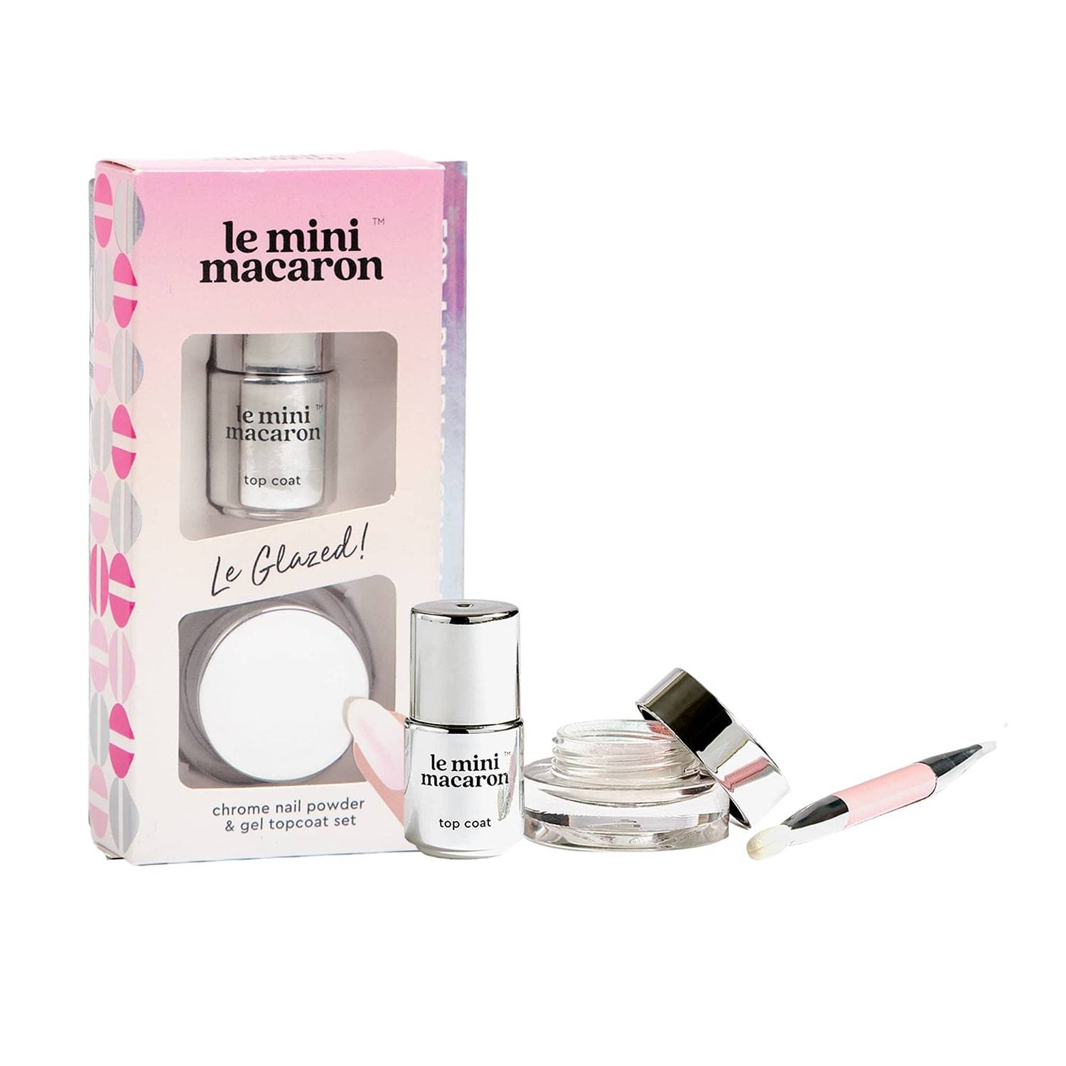 Le Mini Macron, Le Glazed Chrome Powder