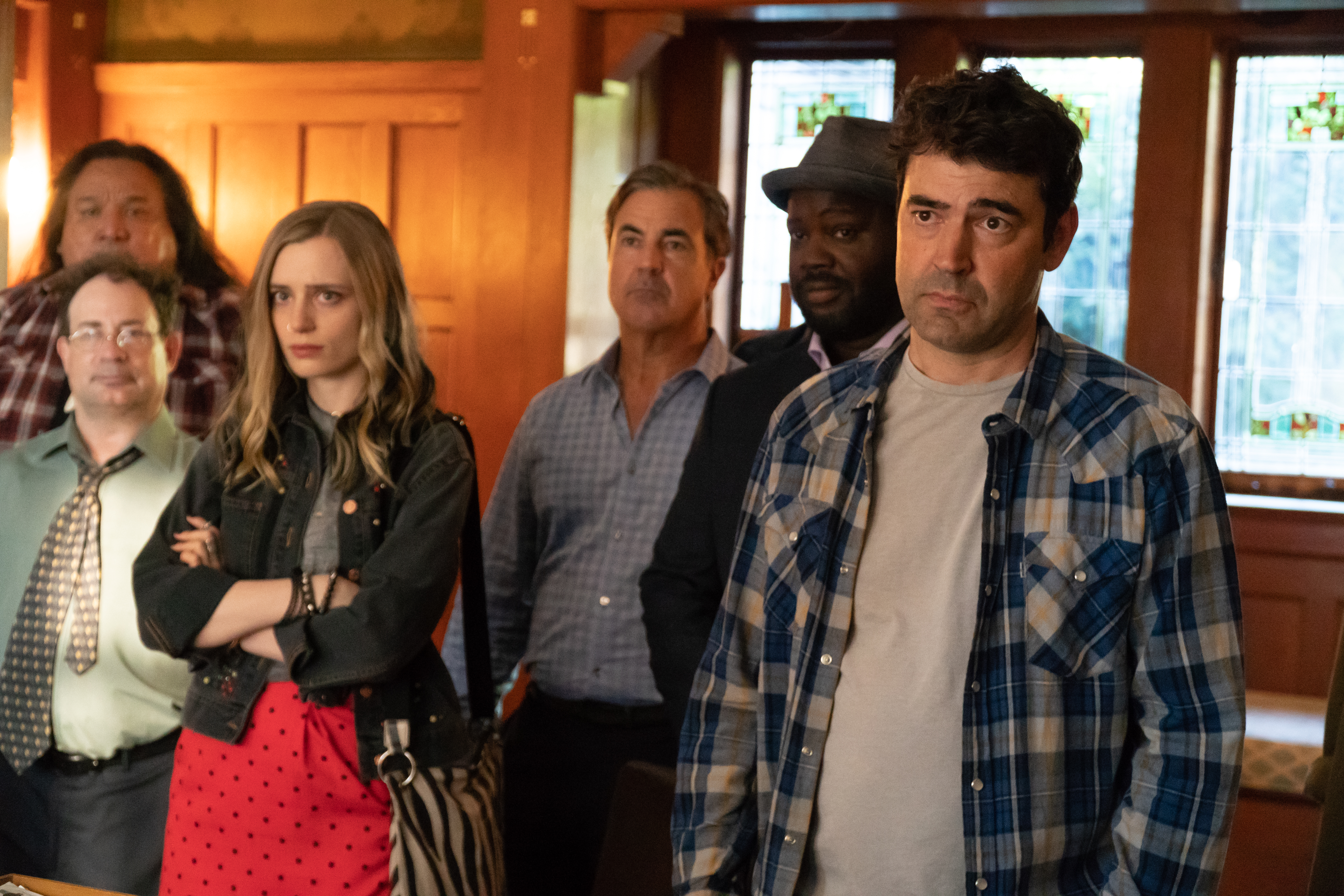 Ron Livingston (r.) in 'Loudermilk.'