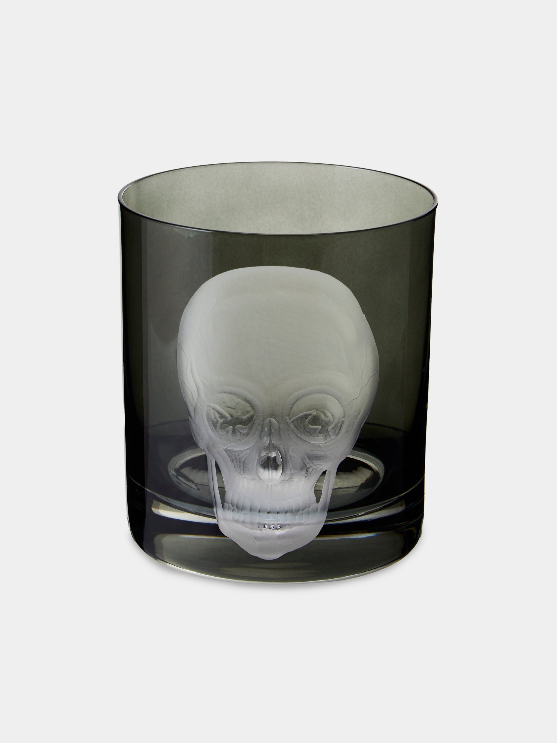 Cabinet of Curiosities Hand-Engraved Crystal Double Old Fashioned Tumbler (12.5oz/365ml)