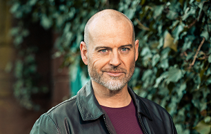 Fergus Collins played by Robert Beck in Hollyoaks