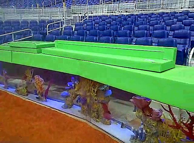 Marlins Park: Team Swings and Misses with Fish Tank and Home Run