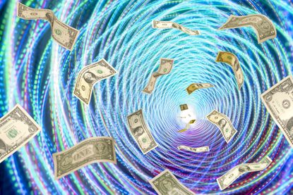 Money disappearing