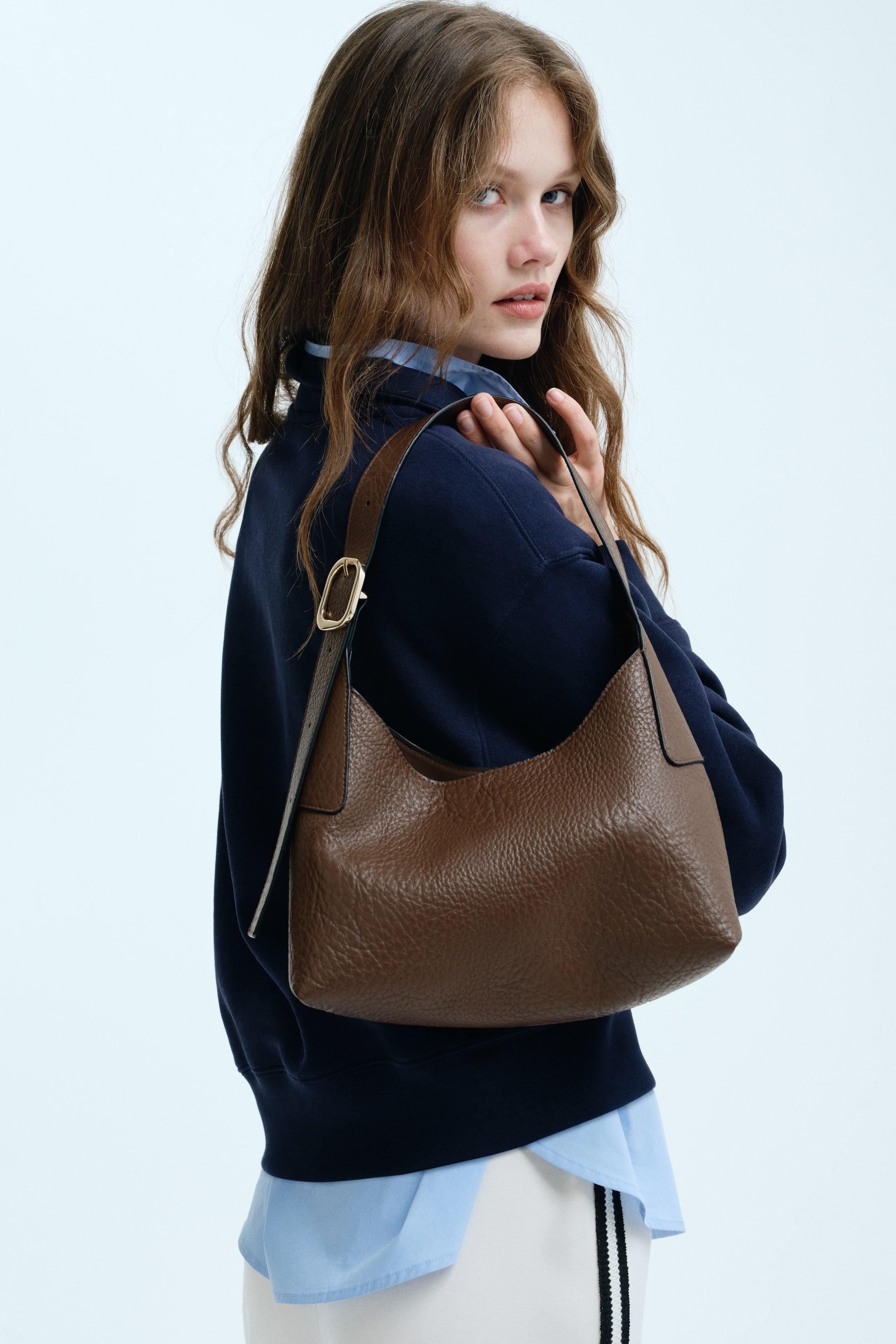 Shoulder Bag - Brown
