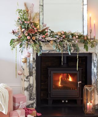 Christmas mantel decor ideas