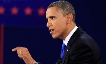 President Obama was the clear aggressor in the final presidential debate.