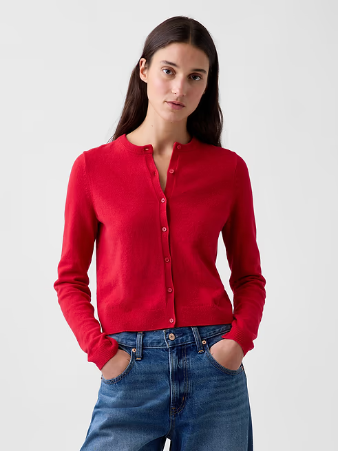 Gap, Cashsoft Crop Cardigan