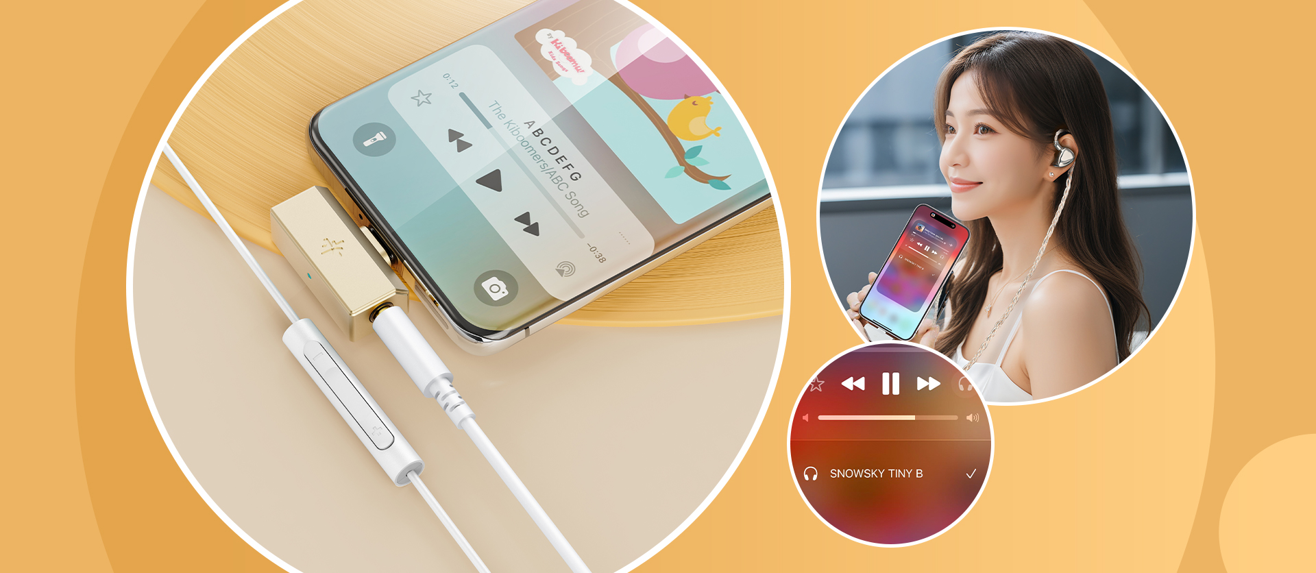 TINY DAC and Headphone amplifier from different angles