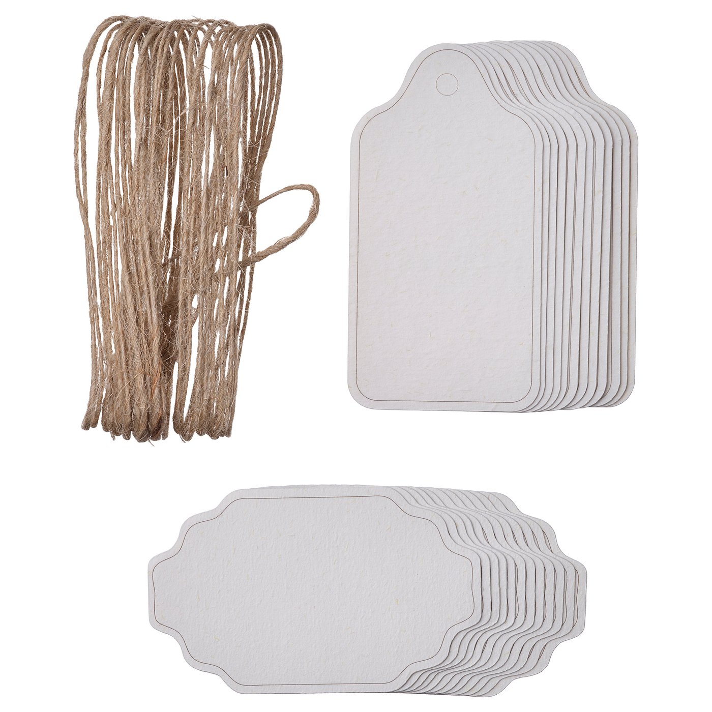 KÖssebÄr Lables, Set of 25 - White