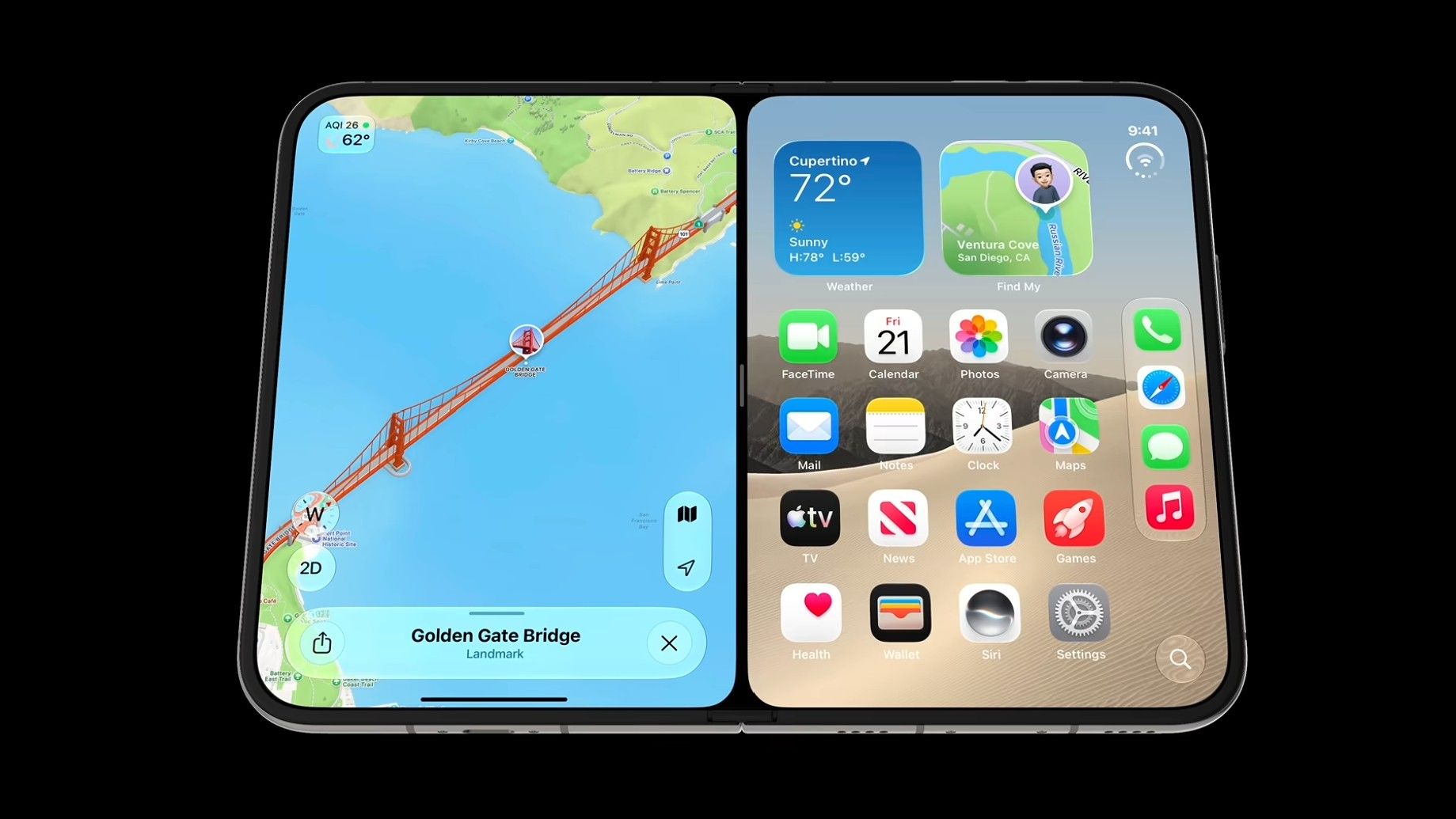 Multitasking on iPhone Duo