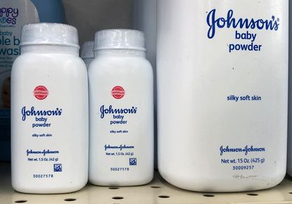 Johnson's baby powder.