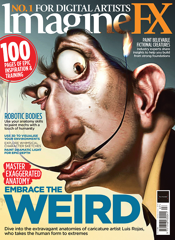 ImagineFX 266 pages and cover