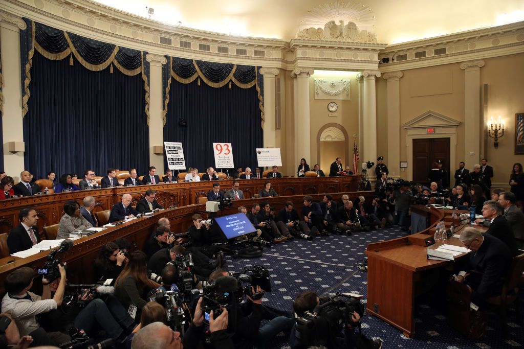 Impeachment hearing.