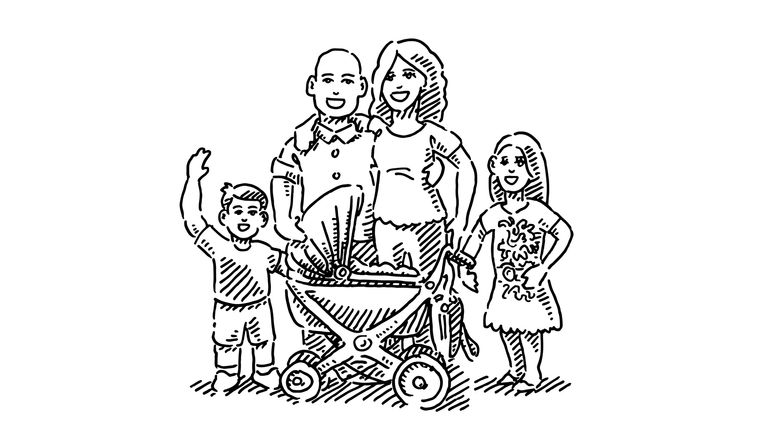 family with children