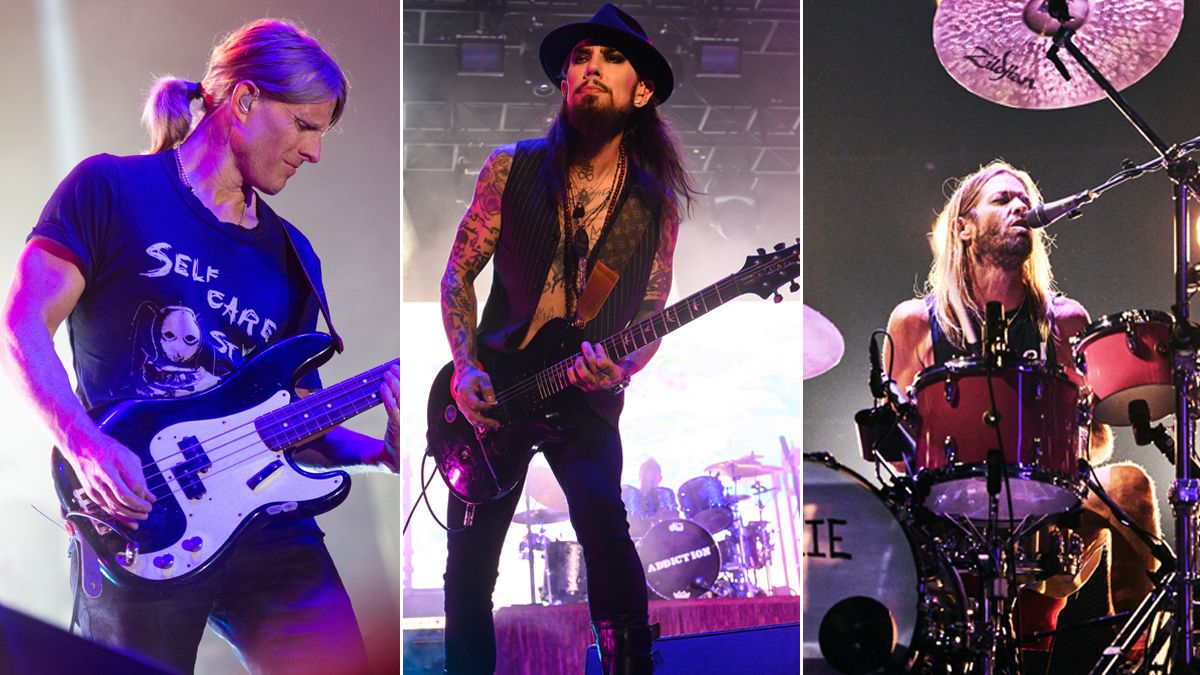 Chris Chaney, Dave Navarro, Taylor Hawkins