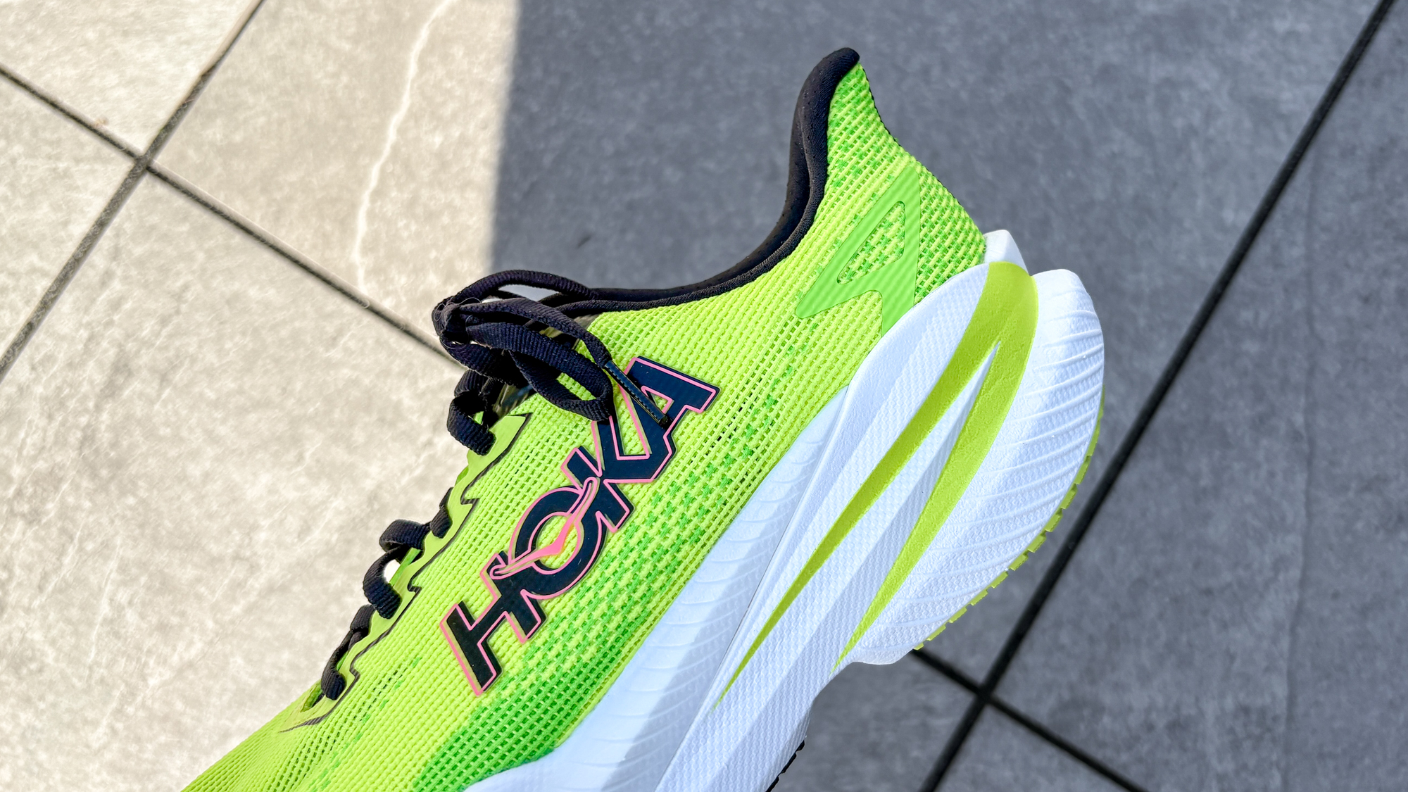 Hoka Mach X3 running shoes