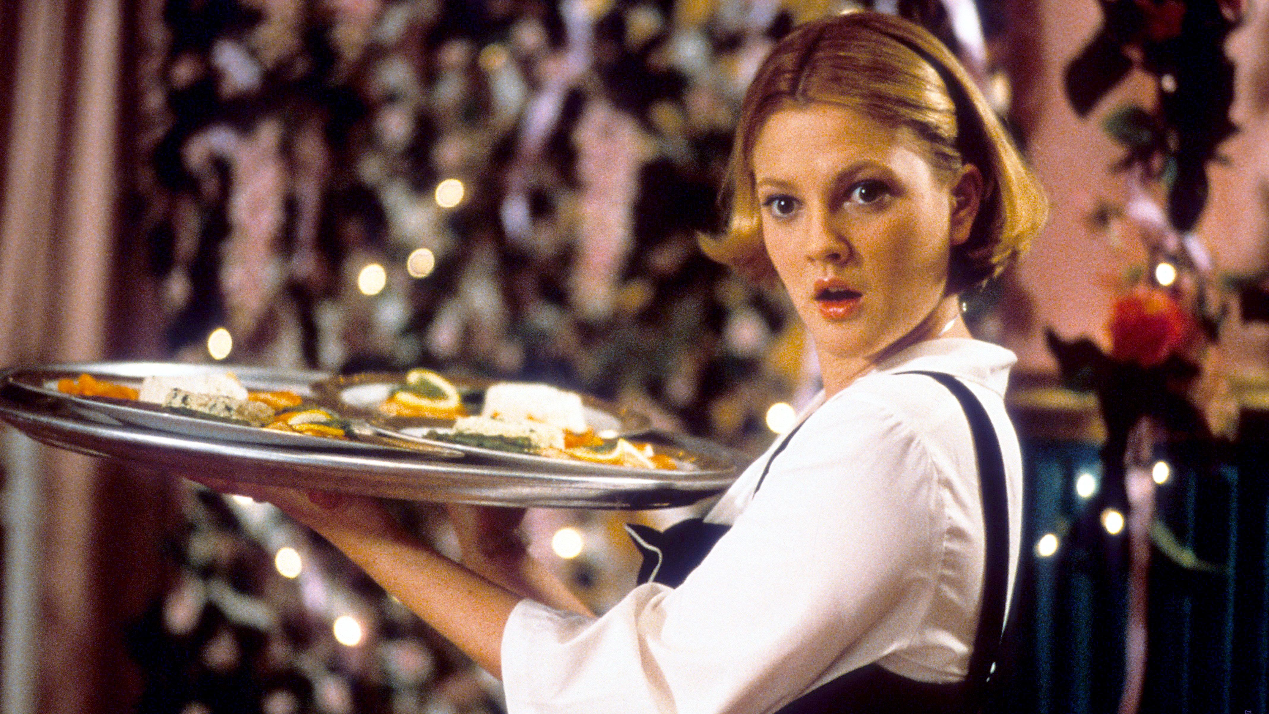 Waiting staff, Smile, Food,