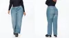 H&M Curvy Fit Wide Ultra High Jeans