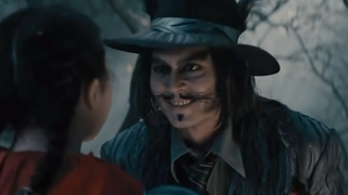 Johnny Depp in Into the Woods.