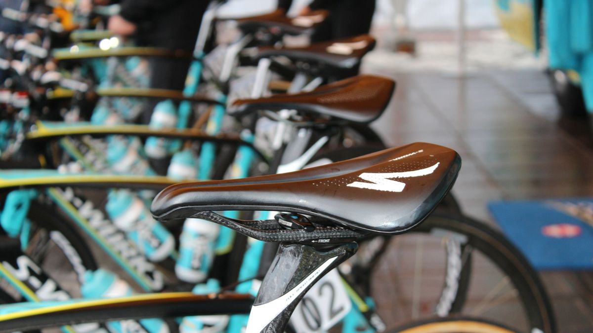 Saddle choice is always a matter of personal preference, but the cobblestones accentuate this