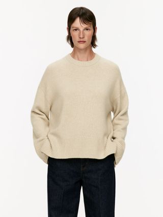 Relaxed Cashmere-Wool Jumper