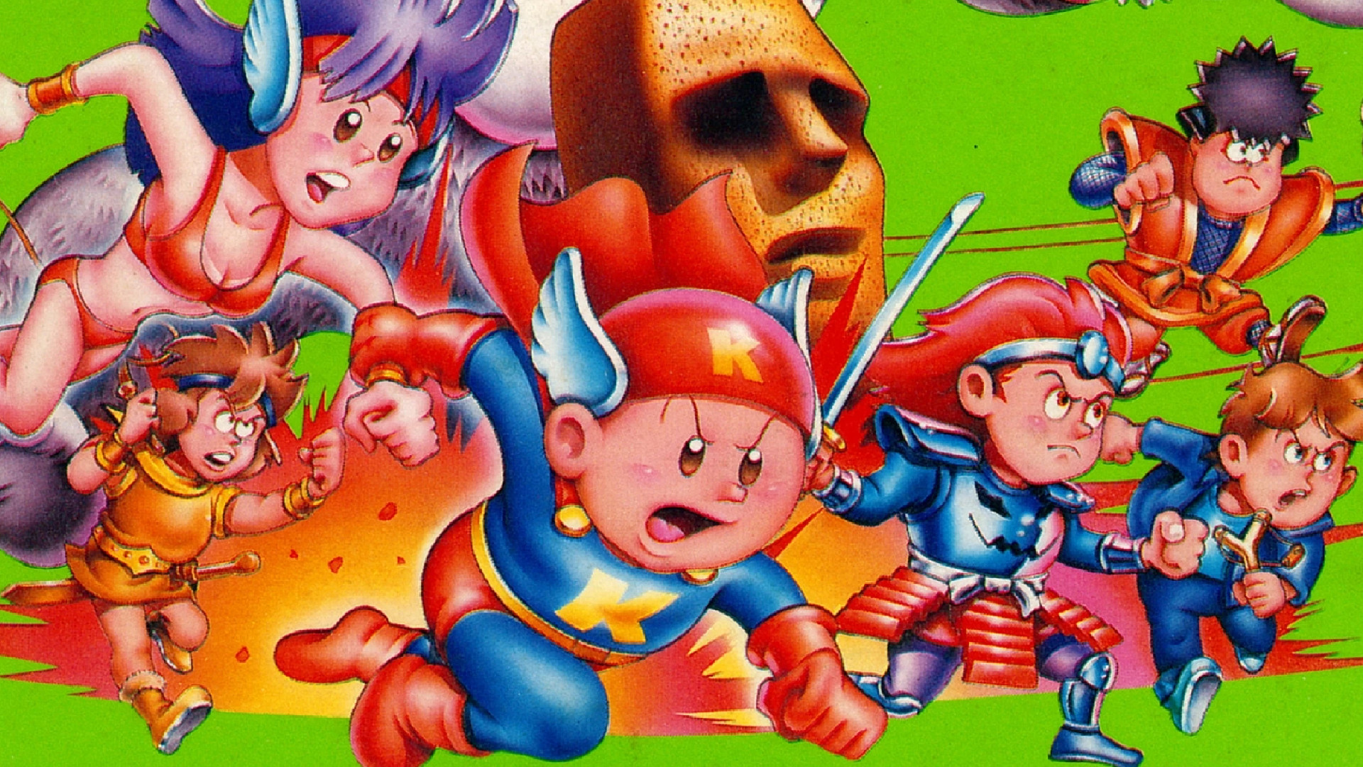 Box art for Konami Wai Wai World on Famicom