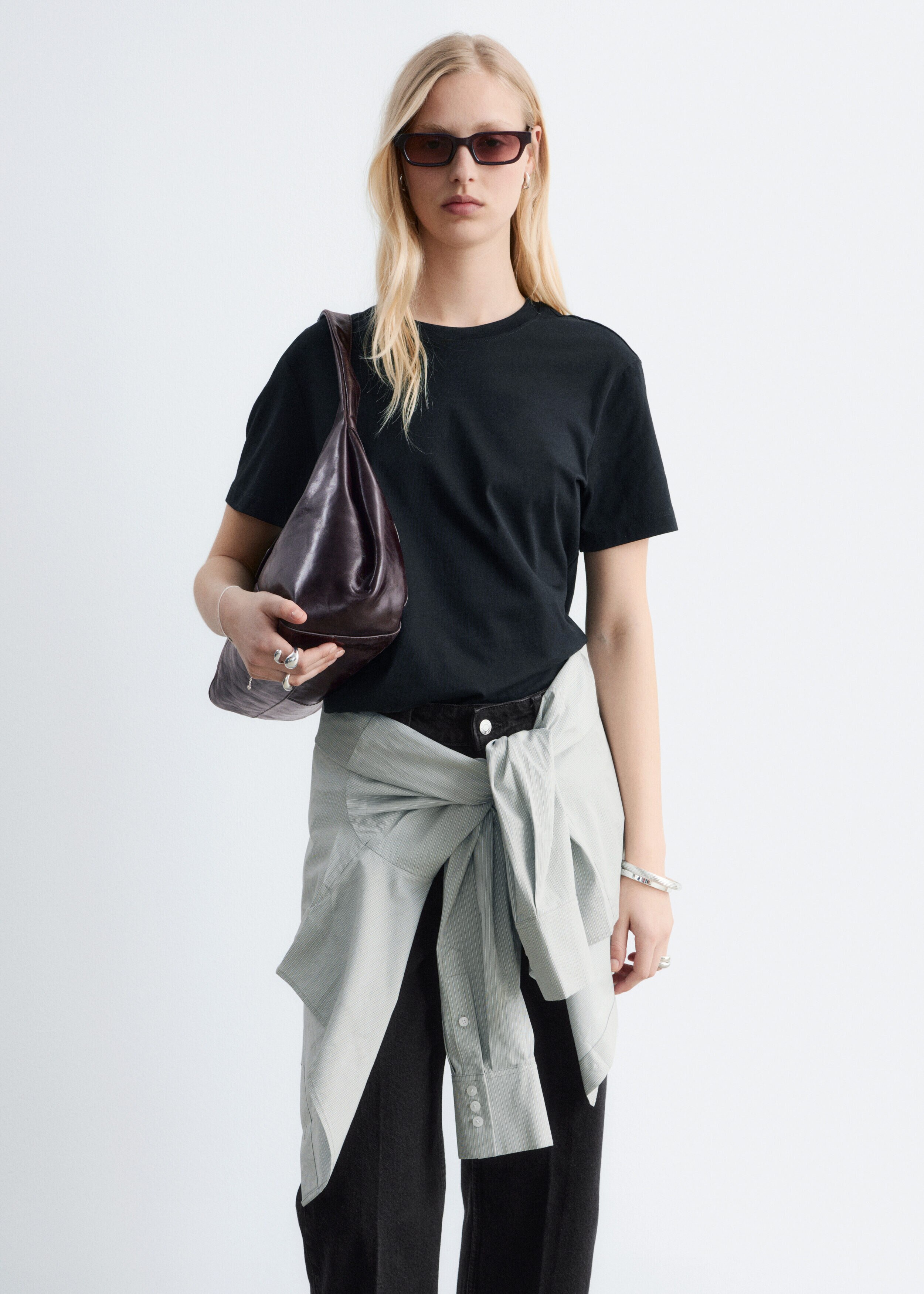Cotton Crew-Neck T-Shirt