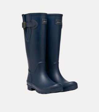 Image of navy wellies