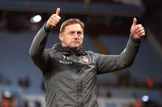 Ralph Hasenhuttl is delighted with Saints' form