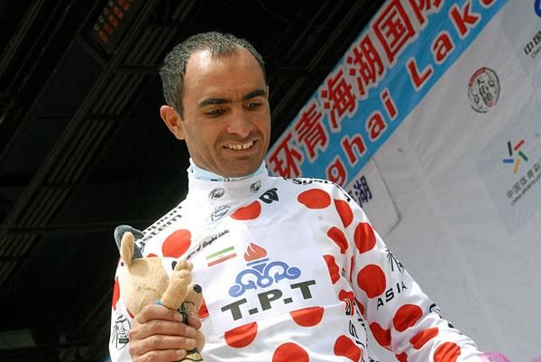 Iranian rider Ahad Kazemi Sarai continued Petrochemical Tabriz Cycling Team's good run.