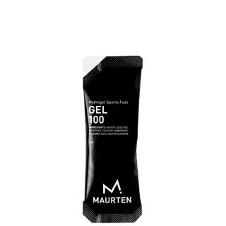 Maurten Gel 100 gel studio shot on a white background