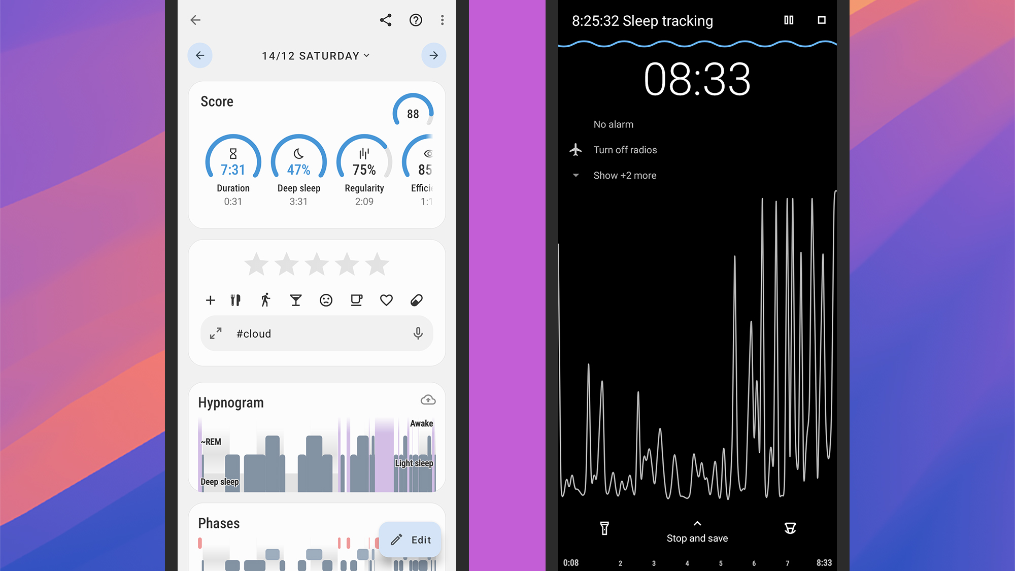 Sleep as Android app