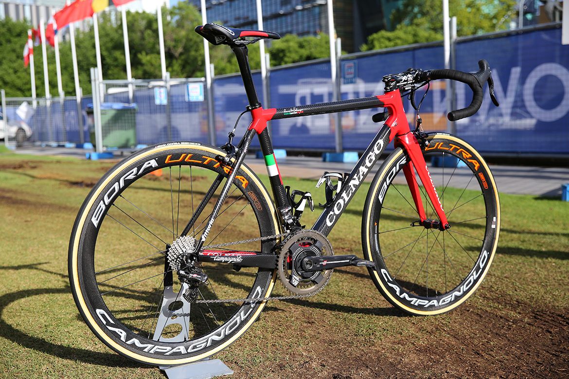 Ben Swift's2017 UAE Abu Dhabi team Colnago C60
