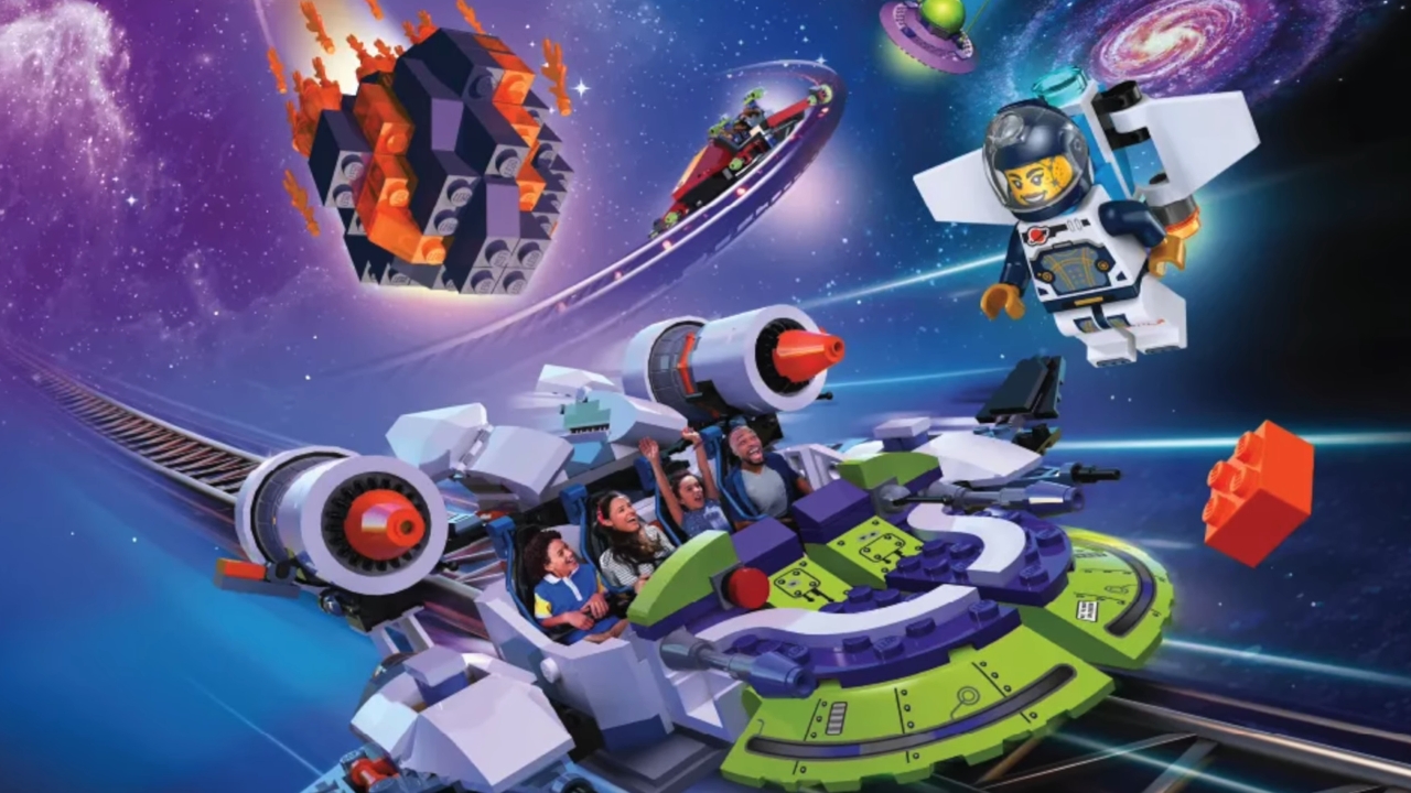 Legoland Galacticoaster concept art