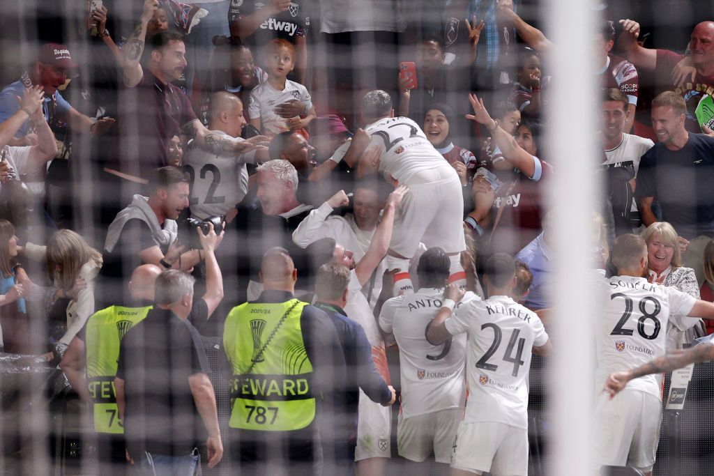 West Ham celebrate