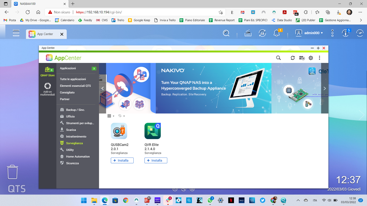 Qnap QTS 5.0