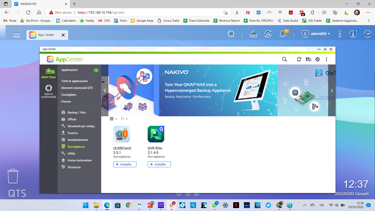 Qnap QTS 5.0